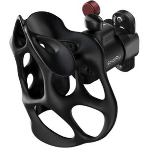 SMALLRIG Seamlessly 360° Rotating Hollow LeftSide Handle with NATO Clamp, Included an NATO Rail, 15kg/ 33lb Load, Quick Release for Camera Cages