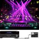 Lightning to RCA Cable Audio Aux Adapter, Stereo Y Splitter Adapter for Select iPhone iPad Models for Power Amplifier, Car, Home Theater, Speaker and More Silver 15FT