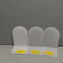 Adwikoso Book Ends for Shelves Clear Acrylic Bookends for Heavy Books Organizer Book Stopper to Hold Books for Home Office School and Desktop Decoration(Circular Arc) (6)