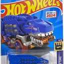 Pack Of 3 Hot Wheels Cars (Terra- Tracktyl,HW Ultimate T-shirt Rex, Ain't Fare)