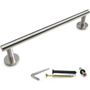 16 Inch Bathroom Towel Bar Brushed Nickel  SUS304 Stainless Steel Wall Mounted Towel Rod, Rustproof Hand Towel Bar, Modern Bathroom Towel Rack, Towel Racks for Bathroom Wall Mounted