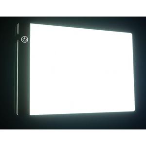 A4 Ultra-Thin Portable LED Tracing Light Box Dimmable Tracer Pad Board Adjustable Brightness for Artists Drawing Sketching Trace Animation Artcraft 5d Diamond Painting