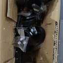 Shintenchi Kitchen Island with Folding Drop Leaf, Rolling Island Table with Storage, Kitchen Cabinet on Wheels with Seating Area for Kitchen, Bar Cart with Cabinet, Gray (Grey)