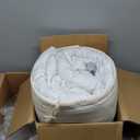 Calm&Relax Hybrid Weighted Blanket: 2-in-1 Reversible Fluffy Cotton Design, Breathable 9-Layer Construction, Machine Washable (20 lbs, 60"x80")