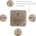 55 Minutes Sauna Timer Self-Driven MechanicalCore Timer for Sauna Room and SPA Room No Need Battery Sauna Accessory