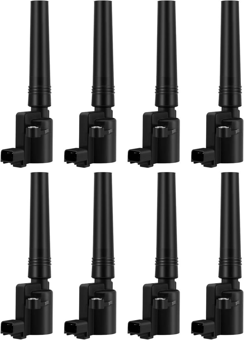 ECCPP Pack of 8 Ignition Coils Compatible with For-d Thunderbird/Jaguar S-Type/Lincoln LS 3.9L 4.0L 4.2L V8 2000-2006 Replacement for DG515 DG509 C1234