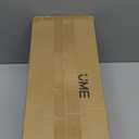 UME 10 Pack Solar Pathway Lights Outdoor, Bright Solar Garden Lights with Metal Design IP65 Waterproof, Auto On/Off, 3000K LED Landscape Lighting for Yard, Lawn, Walkway, Driveway, Patio Decor (Black)