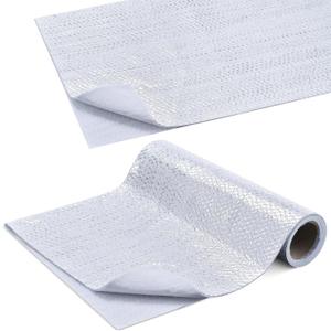 Treela 1 Roll 24 Inch x 1 Yard Heat Resistant Batting for Potholders Insulated Fabric Thermal Lining Batting for Potholders Heat Reflective Fabric
