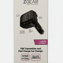 ZGear FM Transmitter And Fast Charge Car Charger
