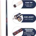 42" Canadian Maple Billiard Short Pool Cues for Tight Places