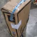 Medline Comfortable Folding Wheelchair with Swing-Back, Desk-Length Arms and Elevating Footrests, 18W x 16D Seat