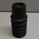 Shouwuhho Bed Risers 2 inch, 3 Inch, Heavy Duty Round Furniture Risers Lifts 2" for Table, Desk Leg, Sofa, Couch, Adjustable Bed Frame Risers Supports Up to 6,000 Lbs, Black, 6 Pack