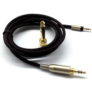NewFantasia Replacement Audio Upgrade Cable Compatible with Sennheiser Momentum, Momentum 2.0, HD1 Over-Ear On-Ear Headphones 1.5meters/4.9feet