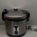 13.8QT Large Commercial rice cooker 65 cups cooked Stainless Steel rice Commercial Electiric Rice Warmer for 14-25 people, with One-Touch Operation | Auto Keep Warm | Non-Stick Inner Pot