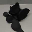 Travel Pillows for Airplanes, Airplane Pillow for Long Flight, Airplane Head Strap with Eye Mask for Sleep, Travel Neck Pillow for Car Road Trip, 360 Support Headrest, Stop Bobblehead, Black