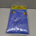 Frienda 12 Pack Blue Round Tablecloth 84 Inch Plastic Tablecloths Disposable Plastic Cloths for Birthday, Weddings, Party, Fiesta Party, Event, Photography, Table Cover