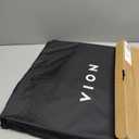 VION Tesla Model Y Roof Sunshade (2026–2025 New Model Y) – Full Blackout (No Light Transmission), Cooler Cabin, Dual-Layer Fabric with Graphene-Enhanced UV Coating, No Sagging – Black