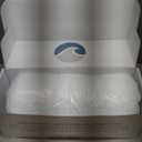 Bluewave Bedding Super Slim Max Cool CarbonBlue Gel Memory Foam Pillow for Stomach and Back Sleepers - Thin, Flat Design with Advanced Cooling (3.25-Inch Height, Standard Size)