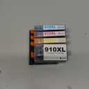 910XL Ink for HP 910XL Ink Cartridges Combo Pack Replacement for HP 910 Ink Cartridges for HP Printers HP910XL Work for Office Jet Pro 8020 8025 8028 8010 Printer, Black and Color