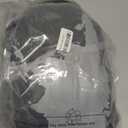 FREE SOLDIER Men's Warm Utility Puffy Quilted Insulated Pants Windproof Winter Pants (X-Large, Black)