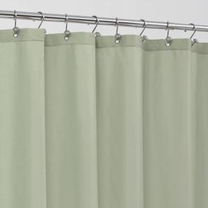 ALYVIA SPRING Extra Long Fabric Shower Curtain Liner Waterproof - 72" x 84", Soft & Lightweight XL Shower Curtain with 3 Magnets, Machine Washable - 72x84, Desert Sage