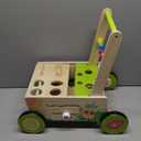 Beright 12-in-1 Wooden Baby Walker, Toddler Activity Center Toys, Wooden Baby Push and Pull Toys, Baby Push Walker, Multiple Play, Develops Motor Skills & Stimulates Creativity, Upgraded