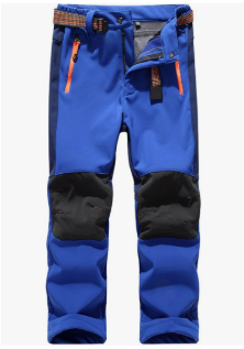 Jessie Kidden Kids Boys Girls Youth Waterproof Hiking Ski Snow Pants Elastic Waist Warm Insulated Pants XL