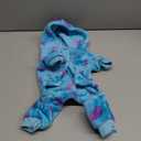 Dinosaur Costume for Small Dogs and Cats, Dog Hoodies Cold Weather Coat,Dog Pajamas for Christmas Halloween (Medium, Blue)