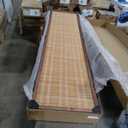 6 Panel Bamboo Room Divider Screen,5.6 FT Tall Bamboo Divider Folding Panel Screen,Freestanding Panel Divider for Room Seperation,Brown