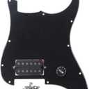 BQLZR 11.02 * 8.82 Inch petite guitar pickguard Prewired Pickguard Humbucker For Electric Guitar Electric Guitar Part