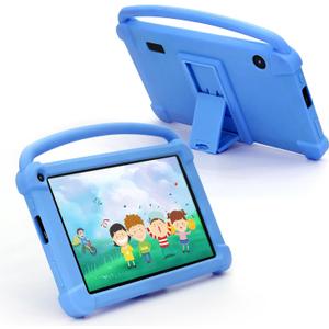 ATOZEE Kids Tablet, 7 inch Tablet for Kids 4GB+32GB Supports 1TB Expansion Android Preinstalled Parental Control Children Education with Shockproof Kickstand Case, GMS Certified Toddler Tablets.