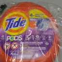 Tide PODS Liquid Laundry Detergent Soap Pacs, HE Compatible, Powerful 3-in-1 Clean in one Step, Built in Stain Removers, Spring Meadow Scent, 76 Count