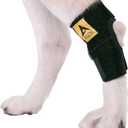 Agon Dog Leg Braces For Back Leg wrap hock compression protects wounds and helps heal hind legs rear ankle joint, preventing injuries, sprains providing stability for dogs, canines arthritis (Medium)