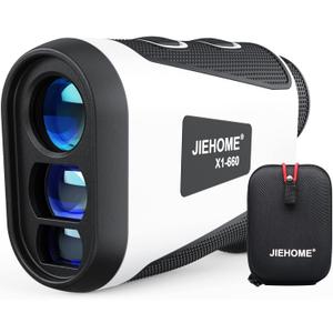 X1 Golf Rangefinder with Slope, Flagpole Lock and Vibration, 660/1100YDS Laser Rangefinder for Golfing & Hunting, Rechargeable Laser Range Finder Distance Measuring with High-Precision