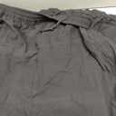 CHARTOU Women Baggy Parachute Skirt Comfy Casual Cotton Y2k Cargo Maxi Long Skirt (Black, L)