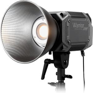 Fotodiox Pro Warrior 200X Bicolor LED Light - High-Intensity 200W Tungsten to Daylight Color (2700-6500k) LED Light for Still and Video