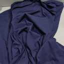 YMDUCH Women's Elegant Strapless Bodycon Ruched Ruffle High Split Long Formal Evening Dress (S, Navy)