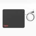 Grounding Mat for Sleep, Energy, Pain Relief, Inflammation, Balance, Wellness. Earth Connected Therapy. Indoor Grounding at Home, Office, Work. 15 Foot Cord Included. Conductive Carbon. 13'' x 11"