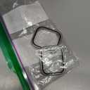 JULK [2 Pack] for Apple Watch Screen Protector 46mm, Soft Cover for Series 10 Apple Watch, All Clear Ultra-Thin Protective Case for iWatch 2024