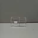 BEYGORM Magnetic Dry Erase Marker Holder for Whiteboard,Non-slip Acrylic Magnet Pen Holder for Fridge Refrigerator, Locker Organizer for Work, Locker Accessories, Pencil Cup for Desk, Marker Organizer (Clear)