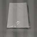 2 x 2 Packs Church Notes Notebook,Sermon Notes Notebook,Church Notes Journal,Scripture Notes, 80 Double-Sided Page,Transparent Waterproof Hardboard Cover