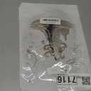 PHOCAS Short Hair Topper Wiglets Hairpieces for Thinning Hair Toppers With Bangs, Heat Resistance Synthetic Platinum Blonde Magic Pixie Topper for Women All-Day Wear