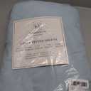 Maple&Stone Twin Fitted Sheet Only - Bulk Pack of 6 Bottom Sheets - Premium Soft & Breathable, Brushed Microfiber Fabric for Twin Size, Light Blue