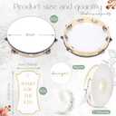 24 Set 8 Inch Tambourine for Adults Wooden Hand Held Drum with Metal Jingles, Gift Tags, White I Love You Printed Ribbon Percussion Gift Musical Instrument for Church Wedding Party favor(Black)