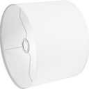 White Lamp Shade, Small Drum Lampshade 8.7" Top x 8.7" Bottom x 8.8" High (Spider), Replacement Lamp Shade Natural Linen Hand Crafted for Table Lamps Floor Lamps Chandelier Lamp, Assembly Required