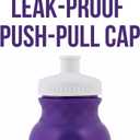 Fun Express 20 oz. Purple Plastic Water Bottles - 50 Pieces