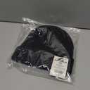 SUN NINJA Ski Beanie for Men & Women Ultra Soft, Lightweight, Warm Ribbed Knit Winter Hats for Cold Weather & Outdoor Use (Black), One Size