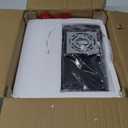 LED Outdoor Wall Lights, Modern Black Exterior Wall Light Fixtures, Dimmable 10W 3000K Up Down Patio Porch Lights Wall Mount Outdoor Sconces for House Yard Hallway(2-Pack)