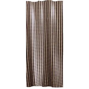 Heritage House Check Black and Nutmeg 72" x 72" Shower Curtain by Raghu Heritage House Check Black and Nutmeg 72" x 72" Shower Curtain by Raghu