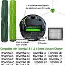 Replacement Parts for Roomba iRobot i7 i7+ i3 i3+ i4 i4+ i5 i5+ i6 i6+ i8 i8+ E5 E6 E7 I,E &j7 j6 j5 and Plus Version,(1 Set Rubber Brush,4 Side Brush)